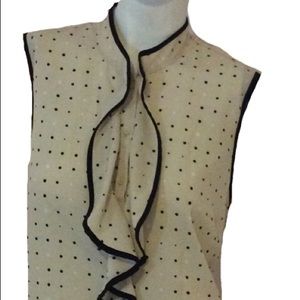 Reitmans Polka dots sleeveless top